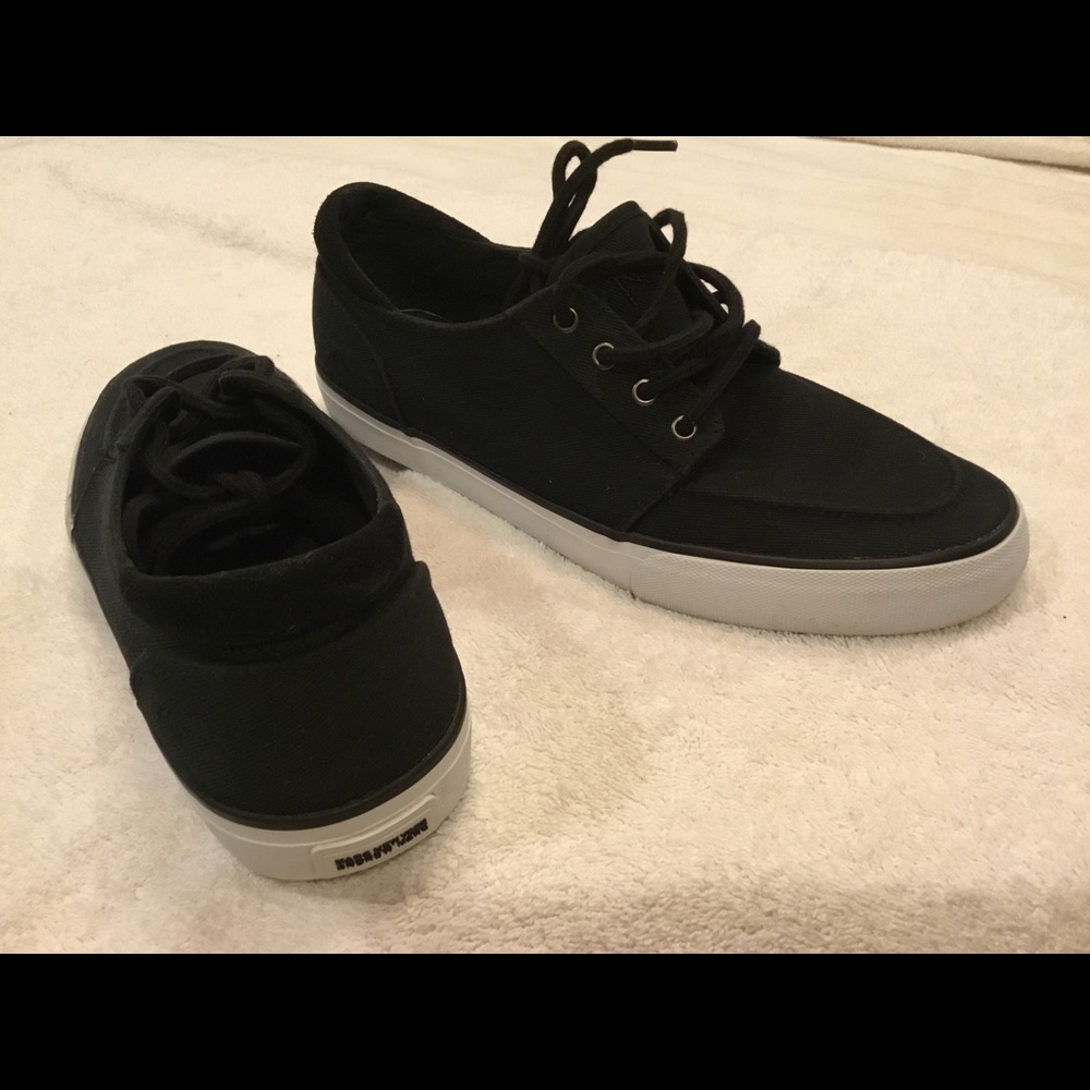 Men’s Marc New York black casual sneakers, size 10
